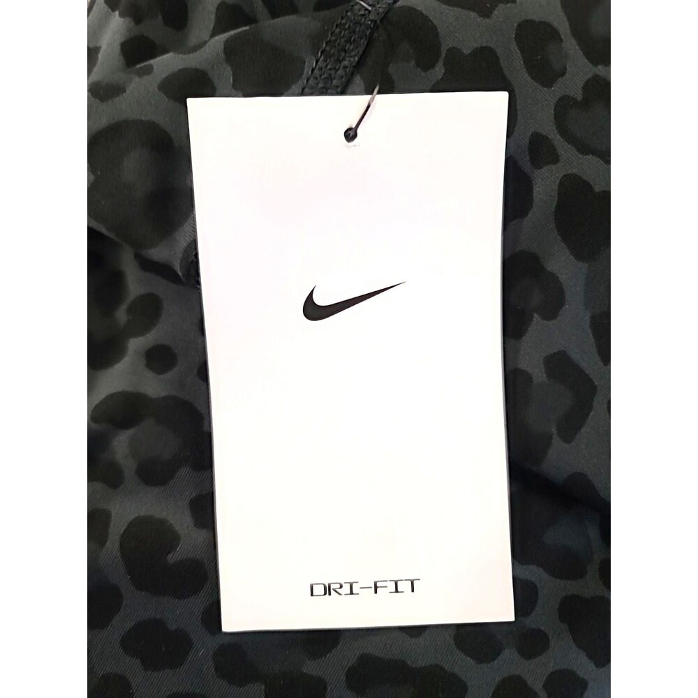 NWT Womens Nike Performance Legging SZ XXL Mid-Rise Dri-Fit Cheetah Print - Picture 3 of 11
